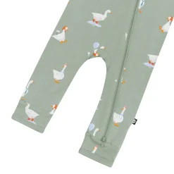 Kyte Baby Zippered Romper in Silly Goose