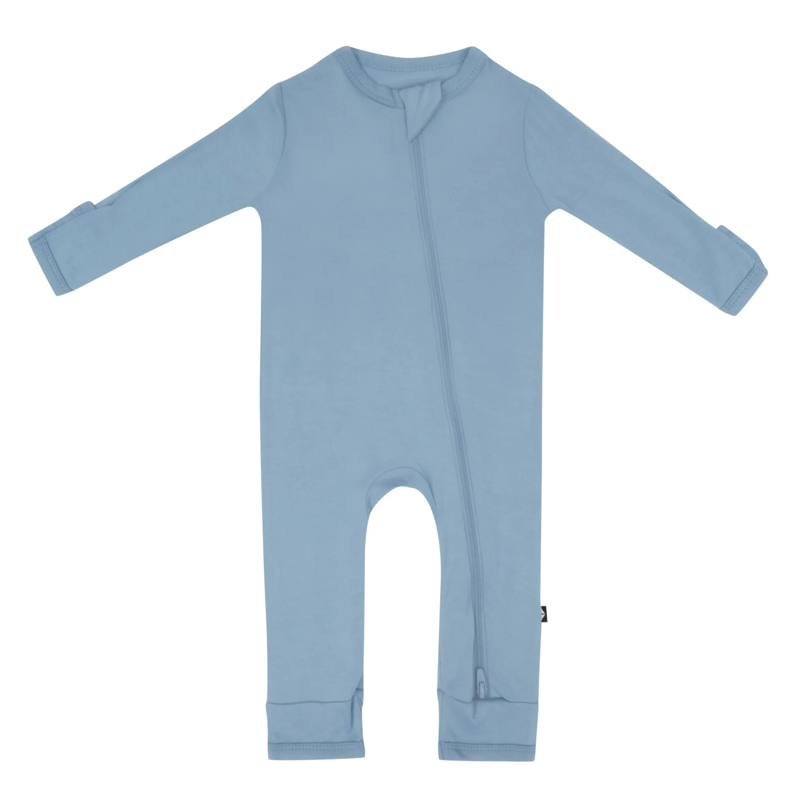 Kyte Baby Zippered Romper in Slate Online