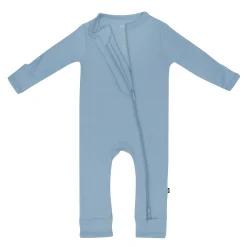 Kyte Baby Zippered Romper in Slate Online
