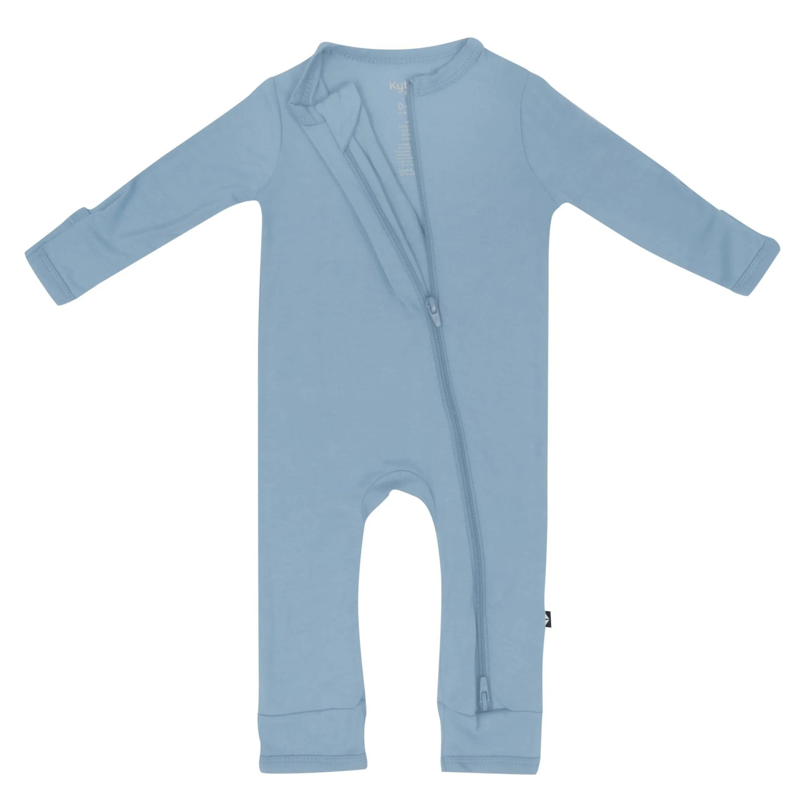 Kyte Baby Zippered Romper in Slate Online