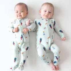 Kyte Baby Zippered Romper in Superman™ Clearance