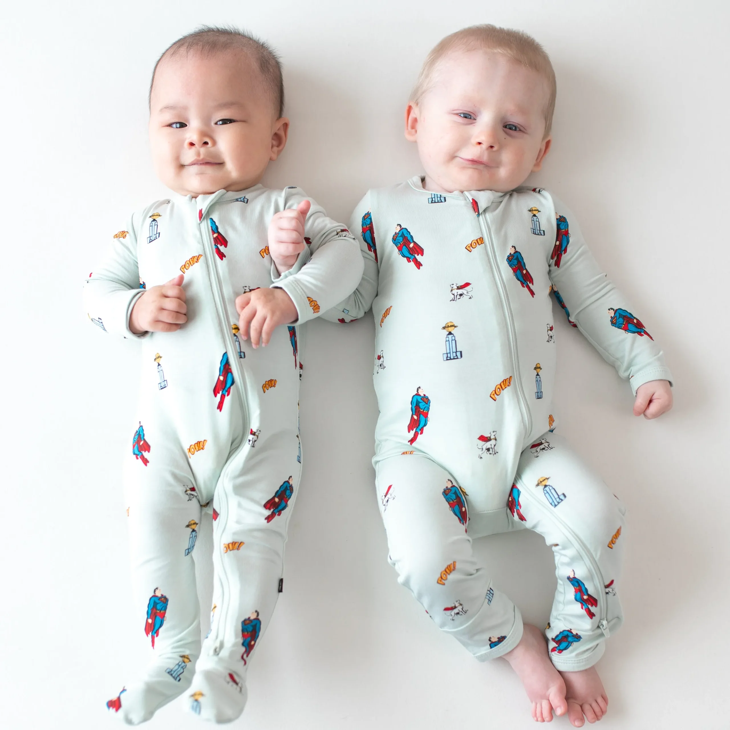 Kyte Baby Zippered Romper in Superman™ Clearance