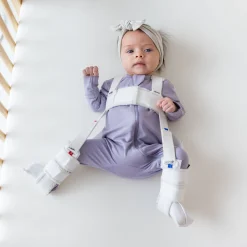 Kyte Baby Zippered Romper in Taro Sale