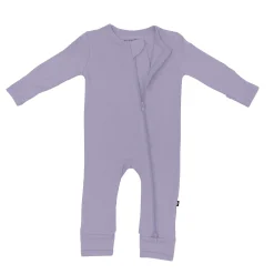 Kyte Baby Zippered Romper in Taro Sale