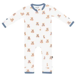 Kyte Baby Zippered Romper in Teddy Bear
