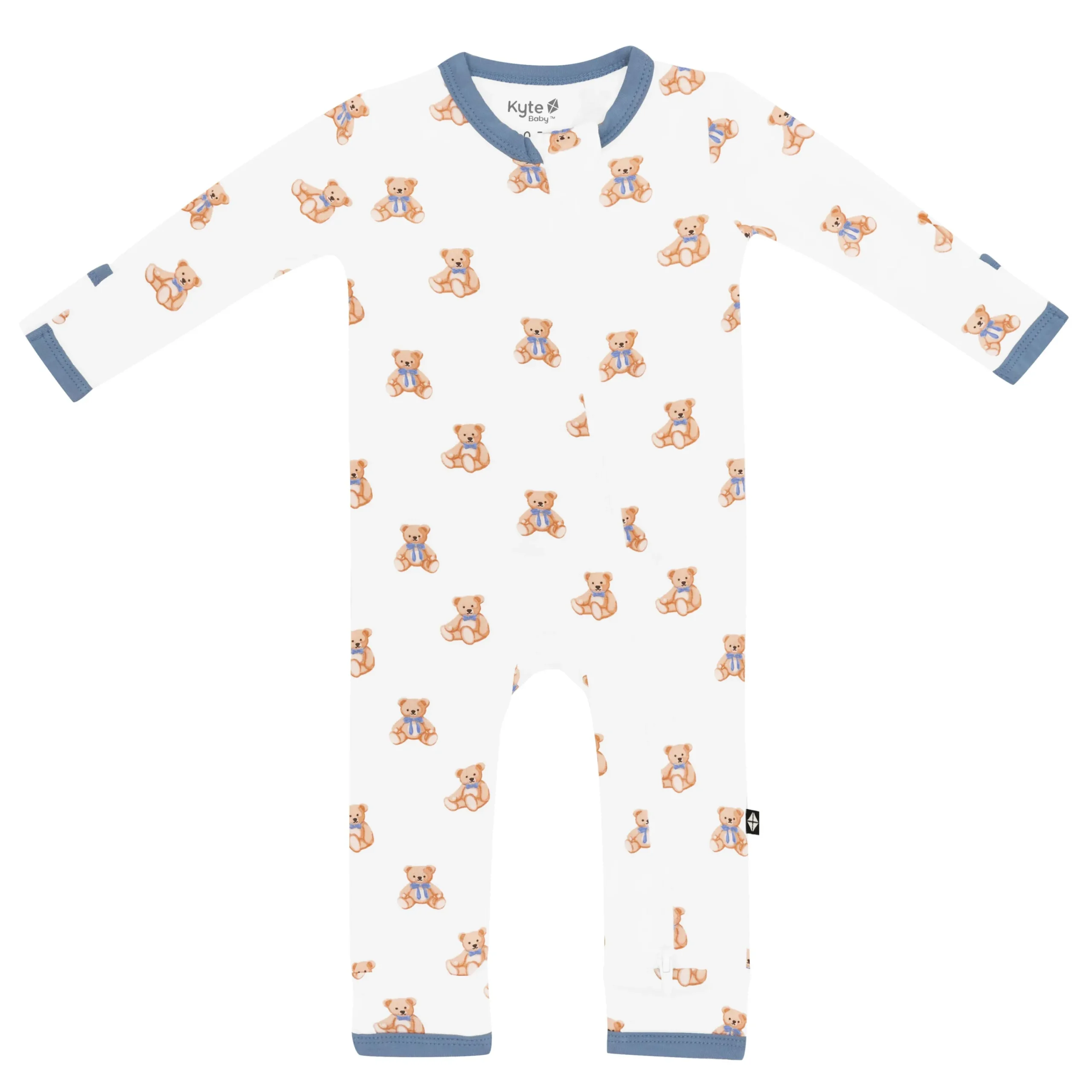 Kyte Baby Zippered Romper in Teddy Bear