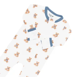 Kyte Baby Zippered Romper in Teddy Bear