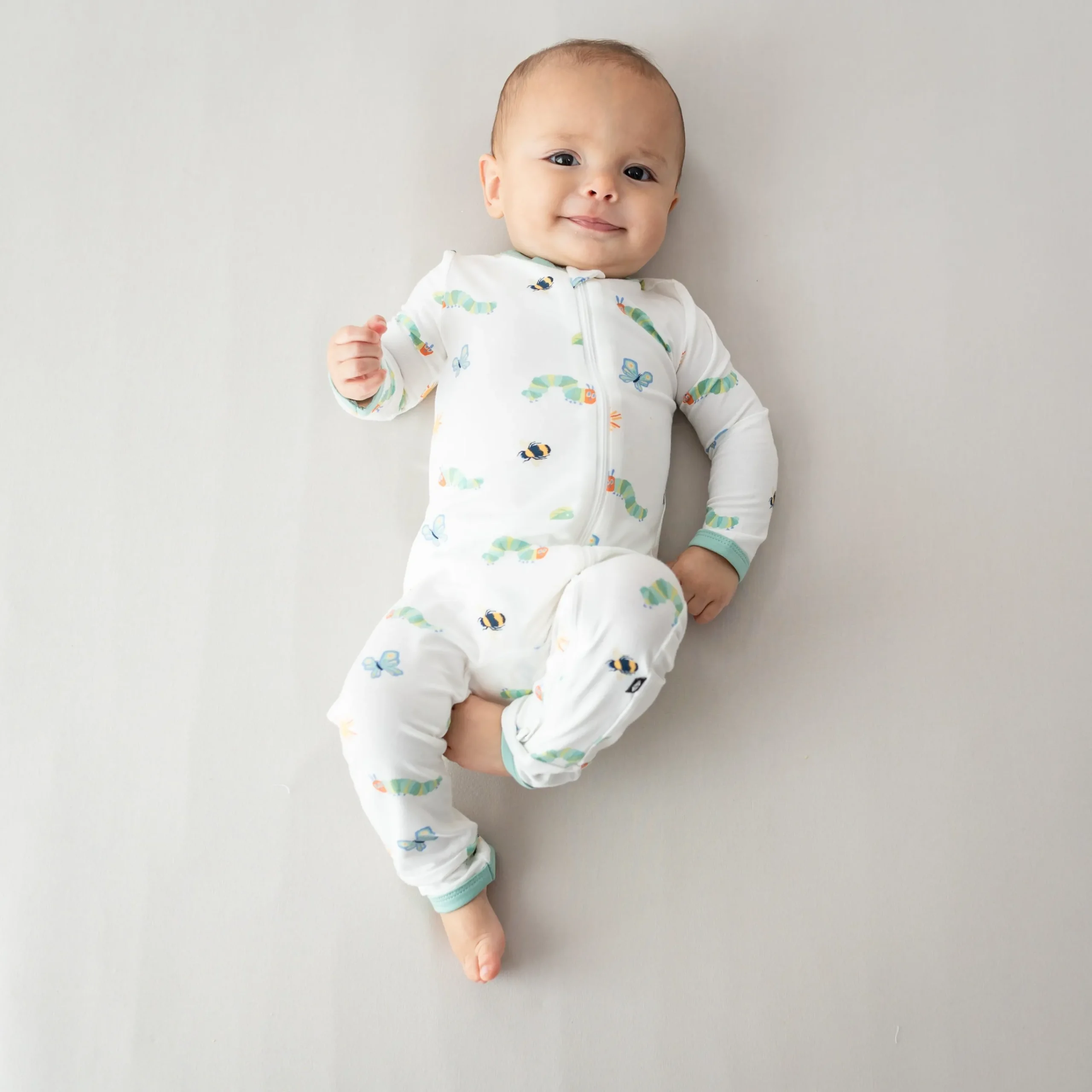 Kyte Baby Zippered Romper in The Very Hungry Caterpillar™ and Friends New