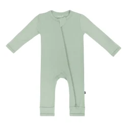 Kyte Baby Zippered Romper in Thyme Outlet