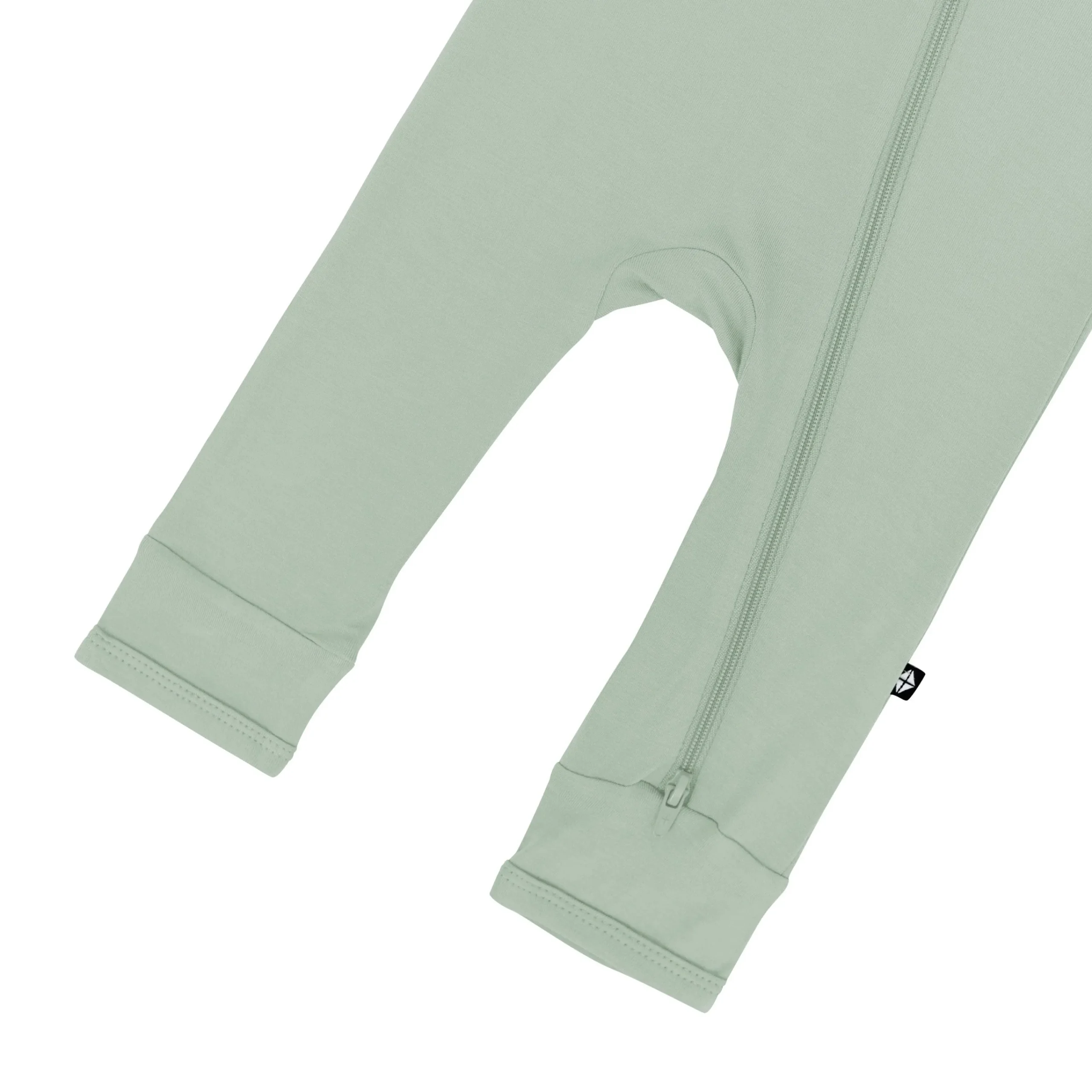 Kyte Baby Zippered Romper in Thyme Outlet