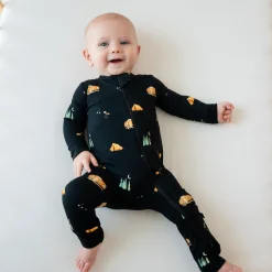 Kyte Baby Zippered Romper in Under the Stars Sale