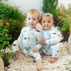 Kyte Baby Zippered Romper in Yellowstone Clearance