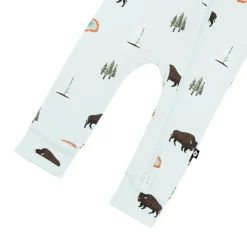 Kyte Baby Zippered Romper in Yellowstone Clearance