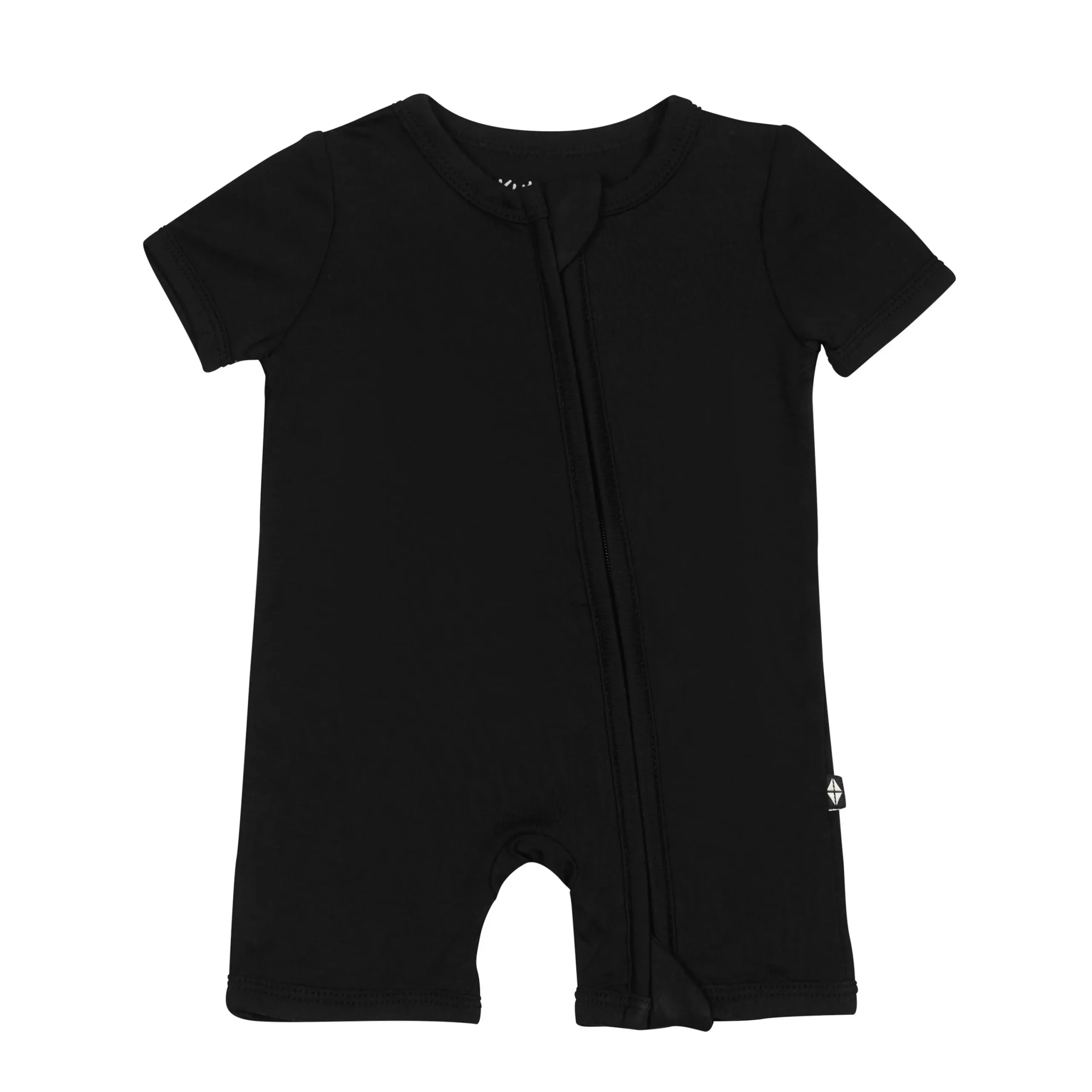Kyte Baby Zippered Shortall Romper in Midnight Outlet
