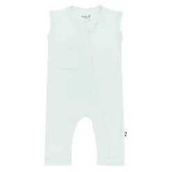 Kyte Baby Zippered Sleeveless Romper in Dew New