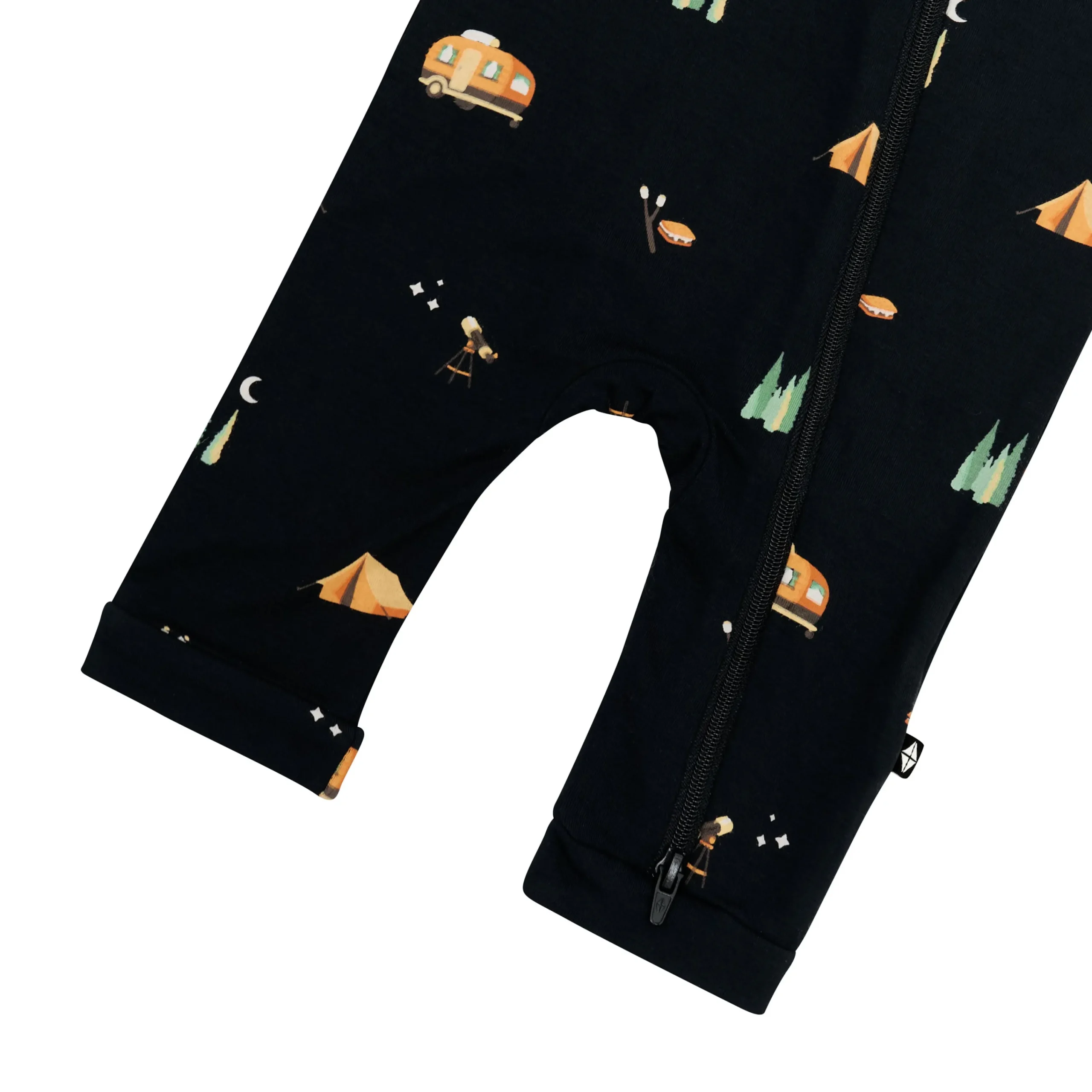 Kyte Baby Zippered Sleeveless Romper in Under the Stars Sale