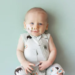 Kyte Baby Zippered Sleeveless Romper in Yellowstone New