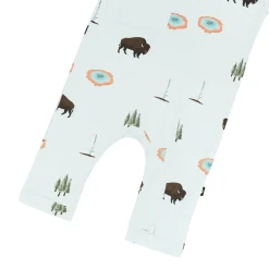 Kyte Baby Zippered Sleeveless Romper in Yellowstone New