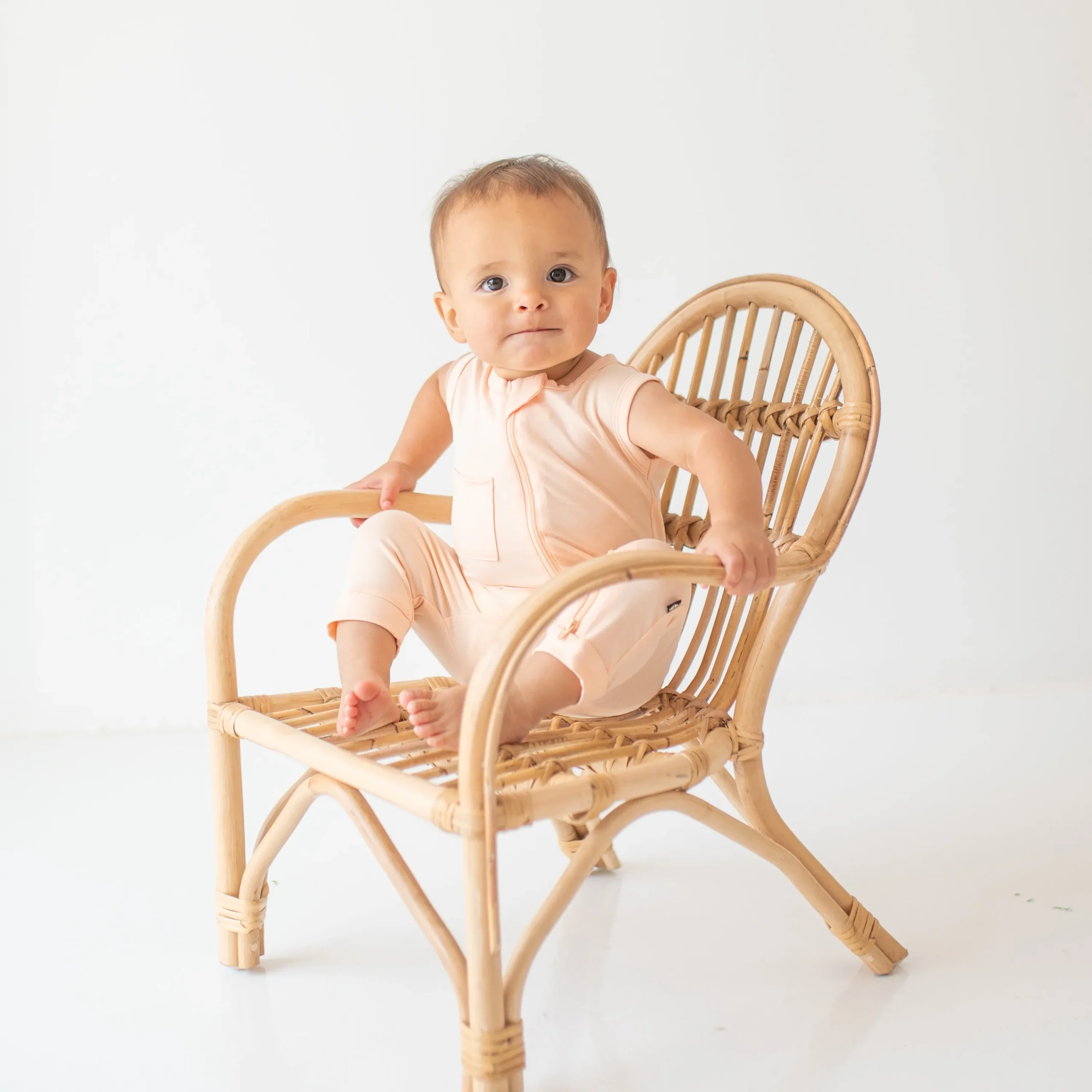 Kyte Baby Zippered Sleeveless Romper in Canyon Online