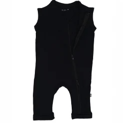 Kyte Baby Zippered Sleeveless Romper in Midnight Clearance