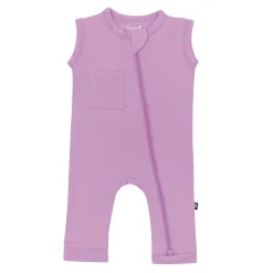 Kyte Baby Zippered Sleeveless Romper in Poi