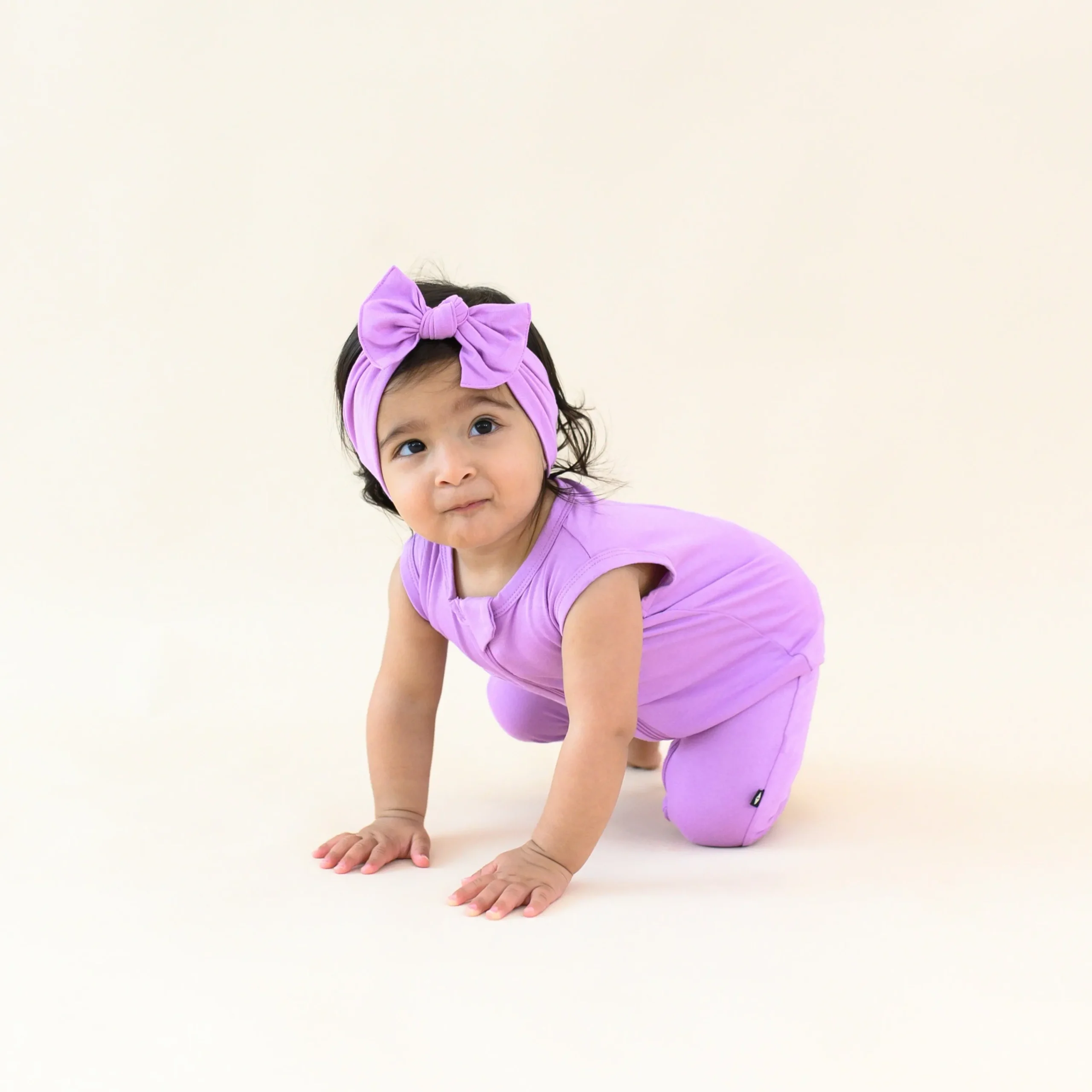 Kyte Baby Zippered Sleeveless Romper in Poi